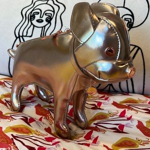 Ted Baker Hound Dog Crossbody Rose Gold, NWT